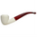 Deluxe 9mm Smooth Flared Shank Meerschaum Pipe