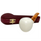 Deluxe 9mm Smooth Apple Straight Stem Meerschaum Pipe