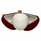 Deluxe 9mm Smooth Apple Straight Stem Meerschaum Pipe