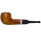Small Golden Brown Pipsan Silver Band Briar Pipe