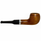 Small Golden Brown Pipsan Silver Band Briar Pipe