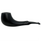 Vector KGM Black Matte Bent Briar Pipe with Oval Shank