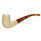 Deluxe 9mm Tall Rusticated Billiard Meerschaum Pipe
