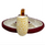 Deluxe 9mm Tall Rusticated Billiard Meerschaum Pipe