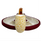 Deluxe 9mm Tall Rusticated Billiard Meerschaum Pipe