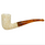 Deluxe 9mm Tree Bark Tall Billiard Meerschaum Pipe