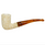 Deluxe 9mm Tree Bark Tall Billiard Meerschaum Pipe