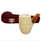 Deluxe 9mm Tree Bark Stack Meerschaum Pipe