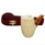 Deluxe 9mm Tree Bark Stack Meerschaum Pipe