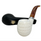 Special 3D Lattice Apple Silver Band Meerschaum Pipe