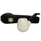 Smooth Apple Meerschaum Pipe with Black Stem