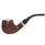 9mm Smooth Medium Brown Pear Wood Meerschaum Lined Pipe