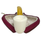 Small Smooth Bent Yellow Stem Meerschaum Pipe