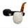 Special Grapes & Leaves Silver Band Meerschaum Pipe