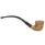 Dapper 9mm Textured Finish Olive Wood Churchwarden Pipe