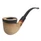 Dapper 9mm Matte Textured Olive Wood Churchwarden Pipe
