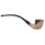 Dapper 9mm Matte Textured Olive Wood Churchwarden Pipe