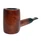 Small Orange Sitter Italian Briar Pipe