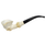 Stylized Calabash Knurl Meerschaum Pipe