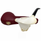 Stylized Calabash Knurl Meerschaum Pipe