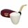 Army Mount Style Dublin Ivory Stem Meerschaum Pipe