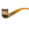 Calcined Smooth Rustic Band Meerschaum Pipe & Tamper Set