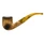 Calcined Smooth Rustic Medallions Meerschaum Pipe & Tamper Set