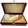 Premium 3D Lattice Knurl Meerschaum Pipe with Velvet Chest