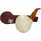 Special Signed Baglan Floral Apple Meerschaum Pipe