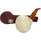 Special Signed Baglan Floral Apple Meerschaum Pipe