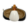 Special Brandy Oval Shank Lattice Bottom Meerschaum Pipe