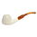 Special Brandy Oval Shank Lattice Bottom Meerschaum Pipe