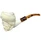 Special Santa Claus with Fur Hat Meerschaum Pipe