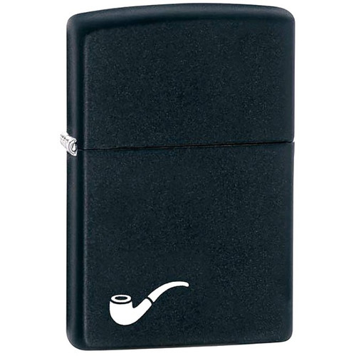 Black Matte Zippo Pipe Lighter