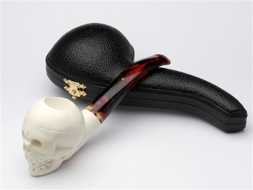 Skull Meerschaum Pipe - B102113
