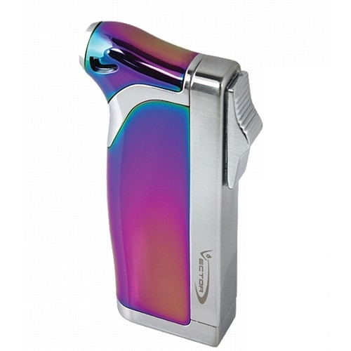 Vector KGM Dupla Butane Dual Pipe and Jet Torch Lighter - Prizm Vector KGM Dupla Butane Dual Pipe and Jet Torch Lighter - Prizm