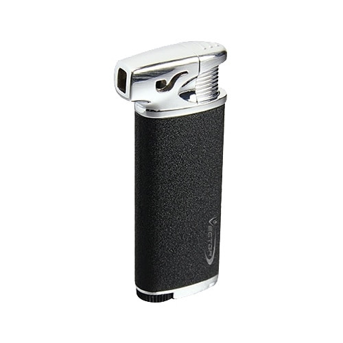 Vector KGM Elio Butane Pipe Lighter with Tamper - Black Crackle Vector KGM Elio Butane Pipe Lighter with Tamper - Black Crackle