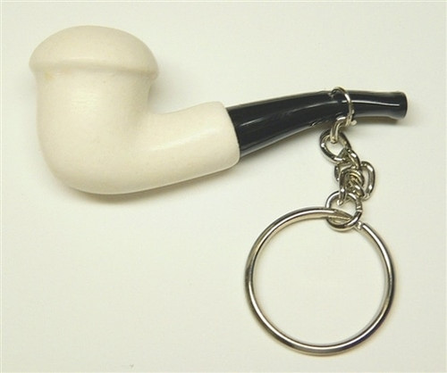 Calabash Key Chain Meerschaum Pipe