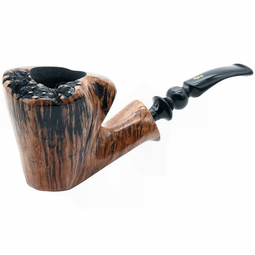 Erik Nording Black Grain #3 Freehand Briar Pipe - NBR071873