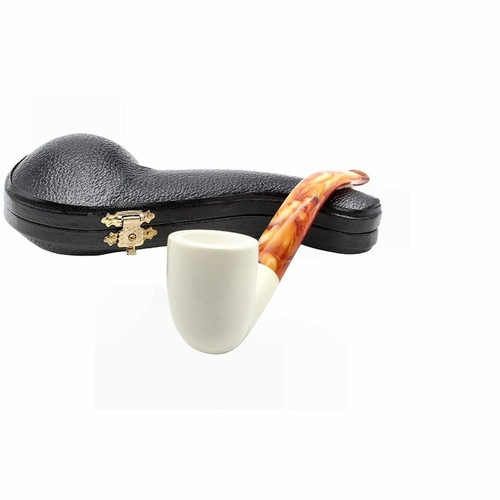 Dublin Smooth Meerschaum Pipe - P118651