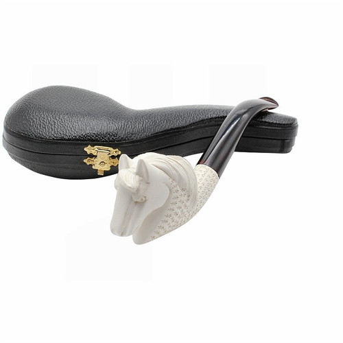 Horse Meerschaum Pipe