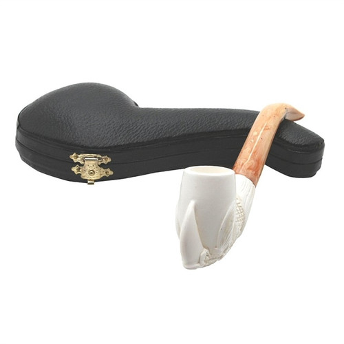 Claw with Light Stem Meerschaum Pipe