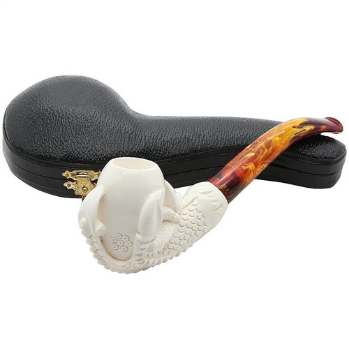 Fancy Claw Meerschaum Pipe