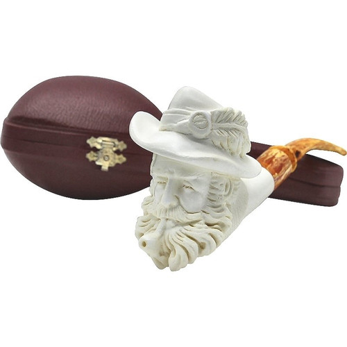 Special Cevher Bavarian Fisherman Meerschaum Pipe