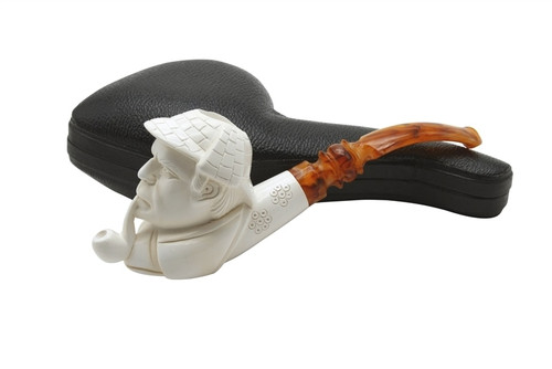 Deluxe Sherlock Holmes Meerschaum Pipe - P717525