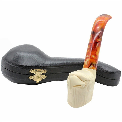 Oom Paul Eagle Meerschaum Pipe