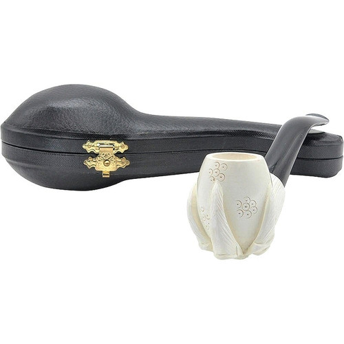 Claw with Black Stem Meerschaum Pipe