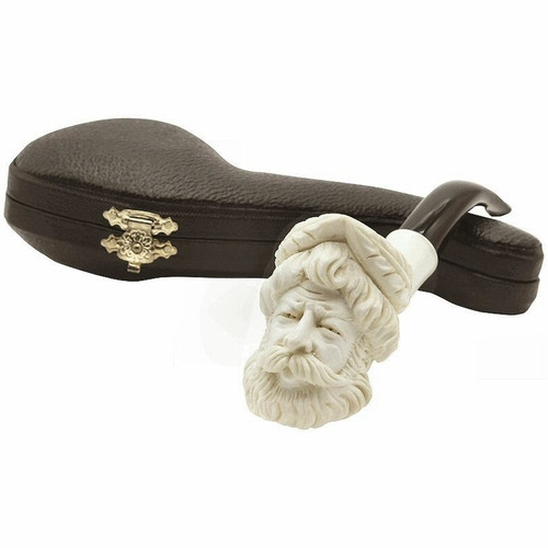 Zeus Smooth Knurl Meerschaum Pipe