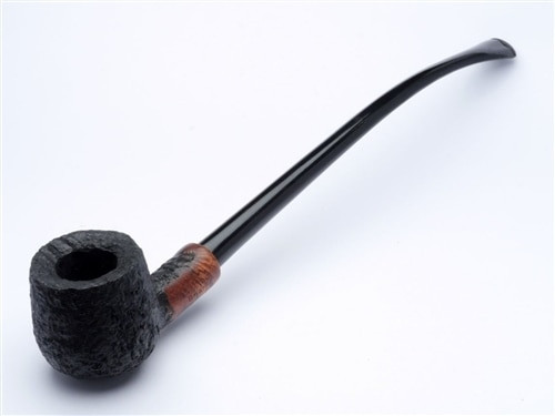 Churchwarden Rustic Finish Briar Pipe - PBR102409