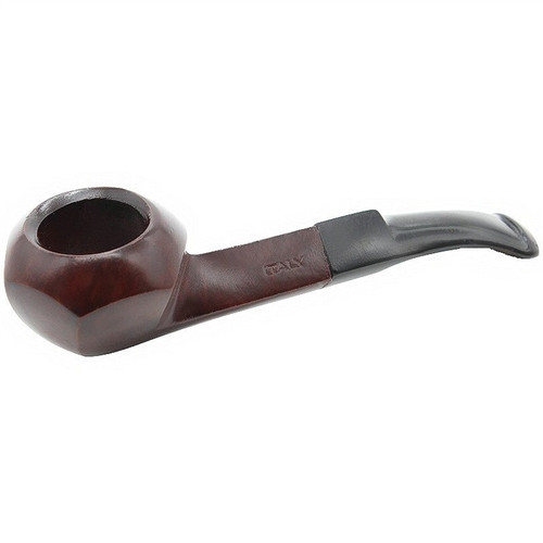 Extra Small Bulldog Nose Warmer Italian Diamond Shank Briar Pipe - PBR717158S